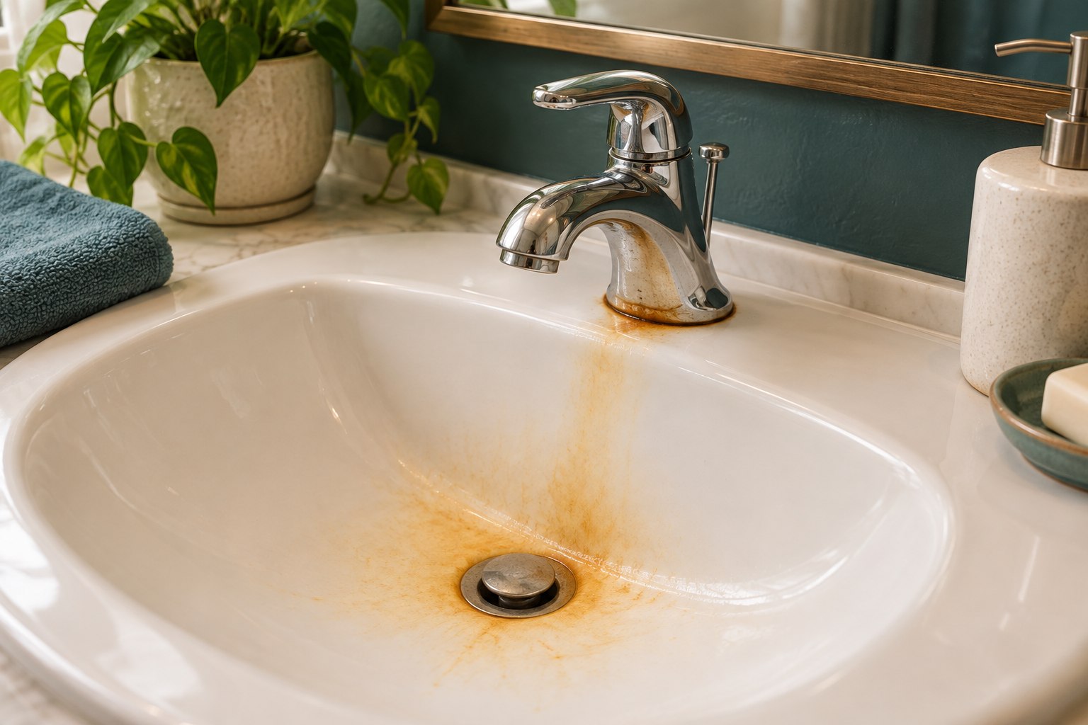 Iron & rust removal in a residential setting
