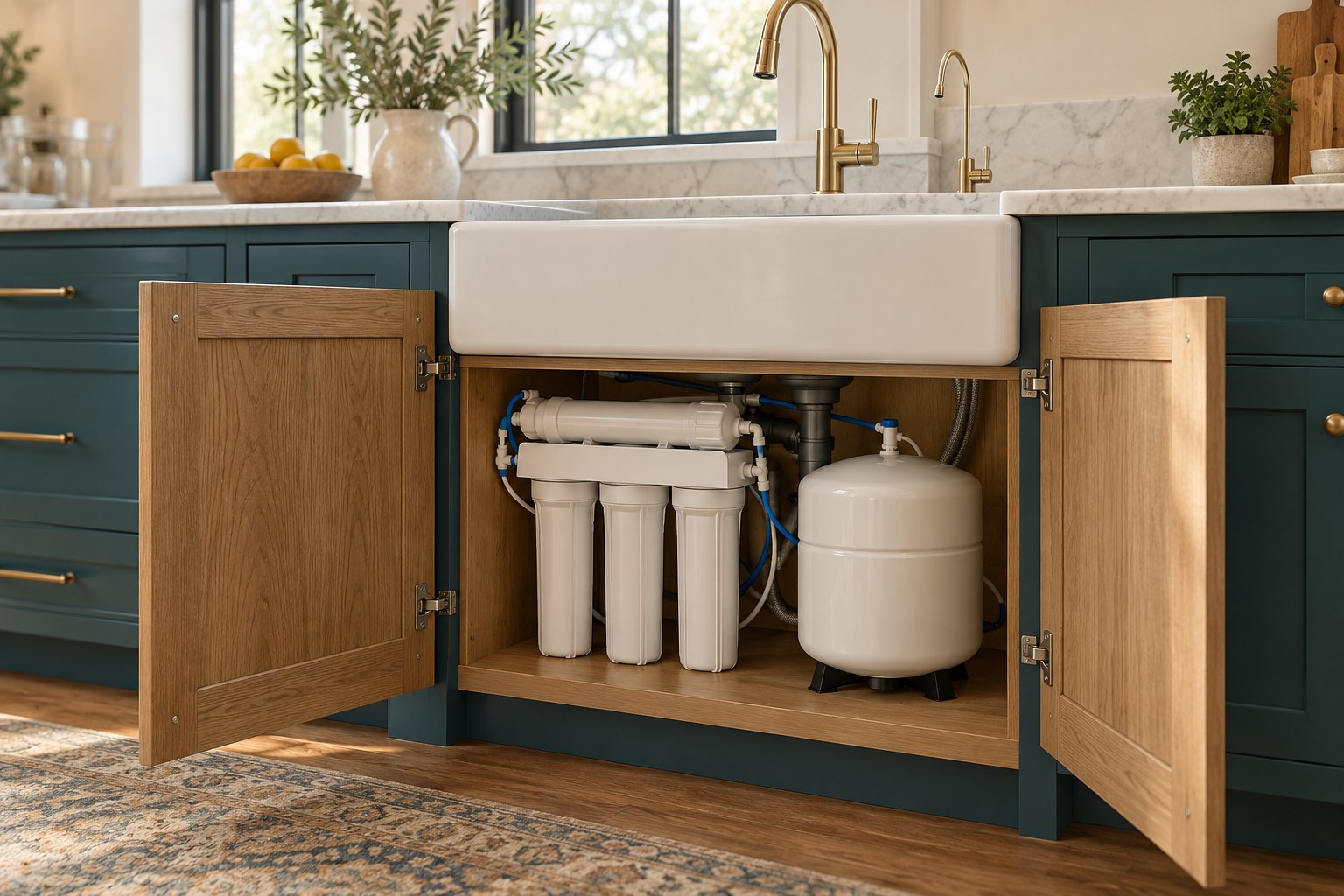 Reverse osmosis & drinking water in a residential setting