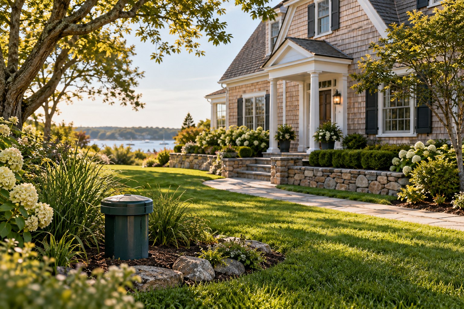 Well water treatment in a residential setting